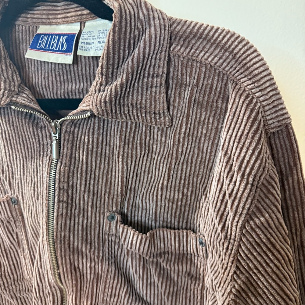 Bill Blass Tan Corduroy Jacket - Picture 2 of 10